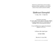eine Anzeige